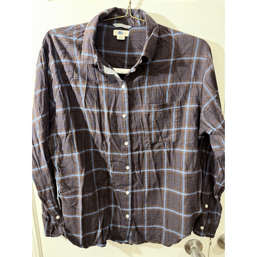 Aerie Pajama Set XS Womens Plaid lightweight‎ Flannel